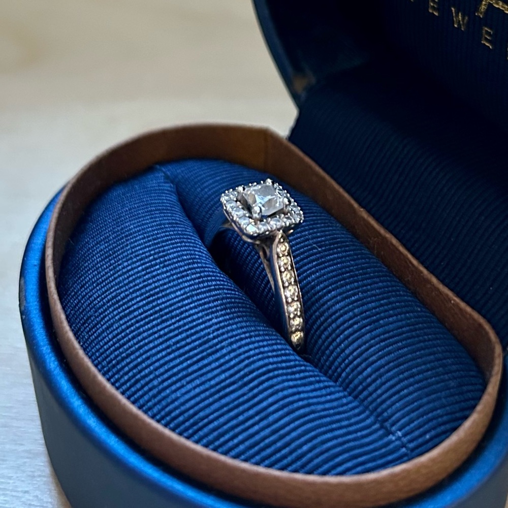 Princess Cut Diamond Engagement Ring